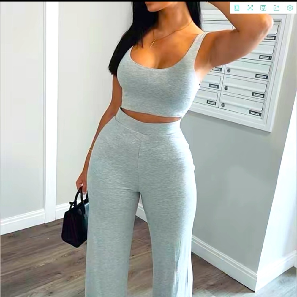 Grey 2 piece set. Brand New, Never worn